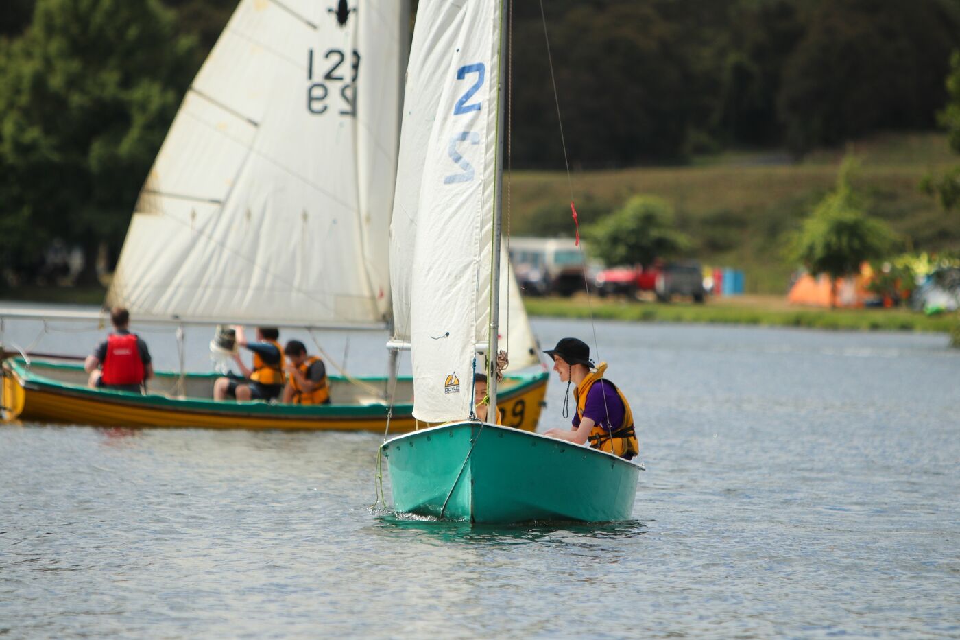 Landlocked scouts celebrate