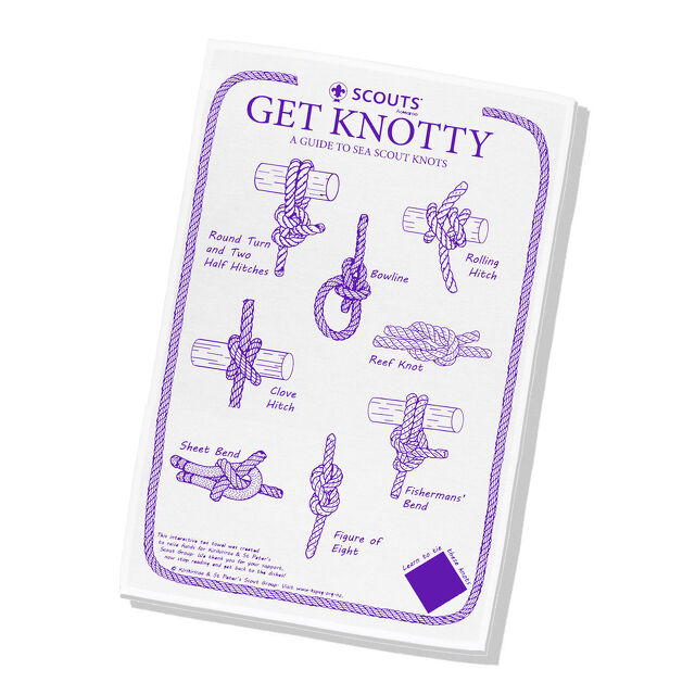 Get Knotty Tea Towel